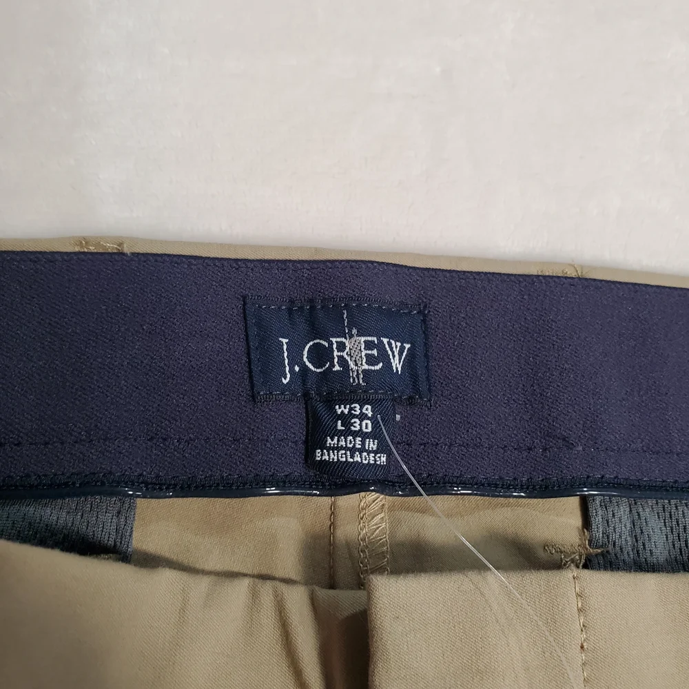 J.‎ Crew Tan Chinos Classic Straight-Leg Pants